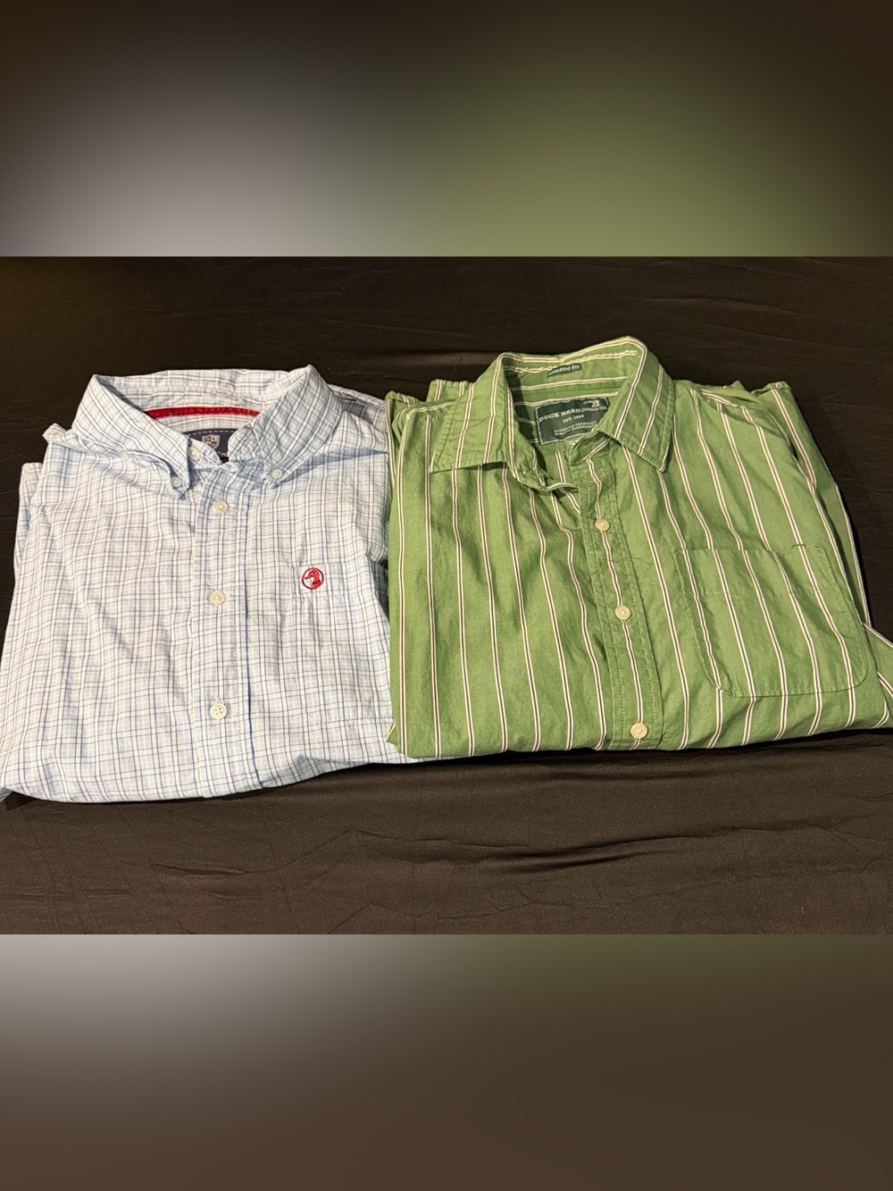 #648. 4/$32-Men’s button down shirts. Xxl